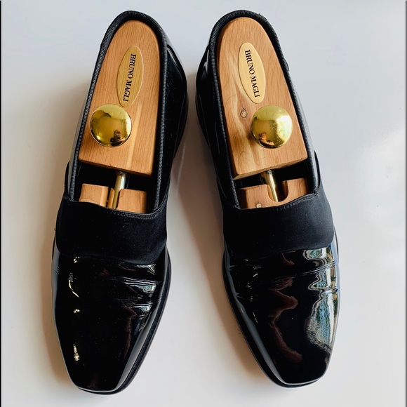 Mezlan Men’s Black Pantent Shoes 9 main image 11